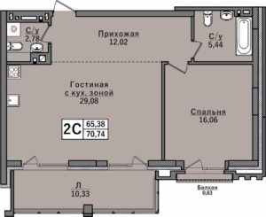 ЖК Classic Новосибирск - планировки квартир