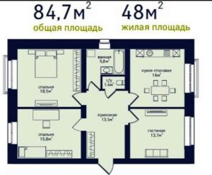 Планировки квартир в ЖК Горки Академпарка в Новосибирске