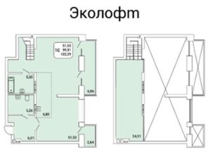 Планировки квартир в ЖК Расцветай на Маркса в Новосибирске