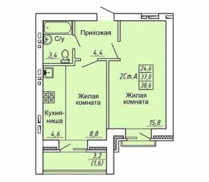 Планировки квартир в ЖК Свобода в Новосибирске