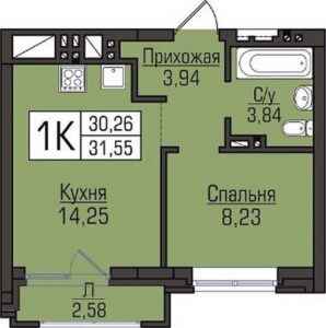 Планировки квартир в ЖК Цивилизация в Новосибирске