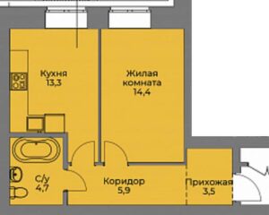 Планировки квартир в ЖК Эскимо в Новосибирске