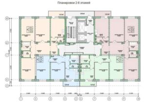 Планировки квартир в ЖК Князь Кропоткинъ в Новосибирске