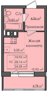 Планировки квартир в ЖК Сибирячка в Новосибирске