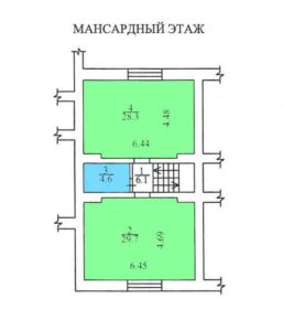 Большой таунхаус Планировки квартир в ЖК Благовещенка в Новосибирске