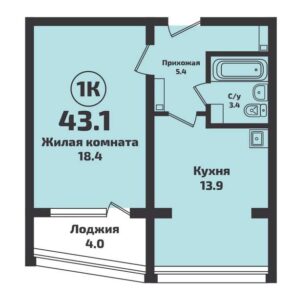 Планировки квартир в ЖК RED в Новосибирске