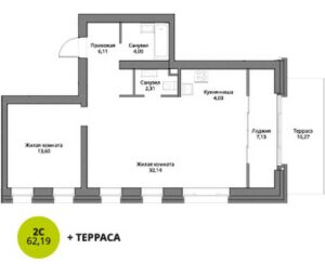 Планировки квартир в Доме 1, 2, 3, 4, 5, 6 в ЖК Tesla park в Новосибирске