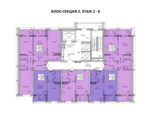 Планировки квартир в ЖК Галактика Дом 2 в Новосибирске