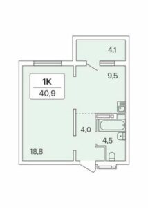 Планировки квартир в ЖК Акация на Игарской