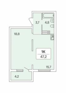 Планировки квартир в ЖК Акация на Игарской