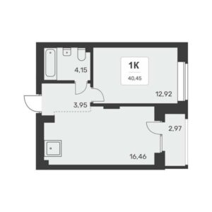 Планировки квартир в Доме 1 | Секция 1; 2; 3 в ЖК Расцветай на Авиастроителей