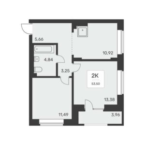 Планировки квартир в Доме 1 | Секция 1; 2; 3 в ЖК Расцветай на Авиастроителей