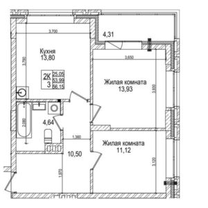 Планировки квартир в Доме 5.1 в ЖК Чернышевский в Новосибирске