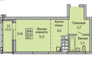 Планировки квартир в ЖК Грандо GRANDO в Новосибирске