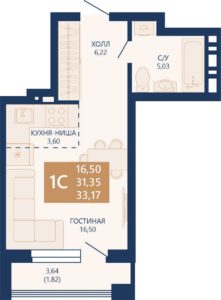 Планировки квартир Дом 2 в ЖК Легендарный-Северный в Новосибирске