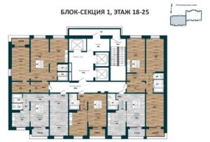 Планировки квартир в ЖК Галактика в Новосибирске