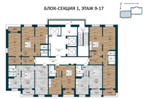Планировки квартир в ЖК Галактика в Новосибирске