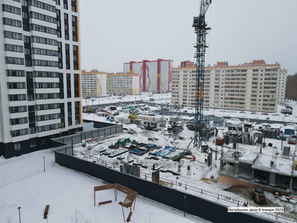 Январь 2024 - ЖК Матрешкин двор в Новосибирске - Официальный отчет