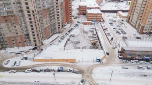 Январь 2024 - ЖК Apartville на Кошурникова в Новосибирске - Ход строительства