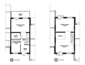 Дома 16; 17 - Планировка трехкомнатной квартиры (и больше) в ЖК Ясный в Октябрьском