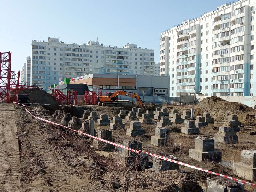 Начало строительства 34 дома ЖК Чистая Слобода в Новосибирске