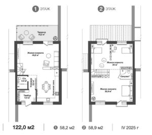 Дом 19 - Планировка трехкомнатной квартиры (и больше) в ЖК Ясный в Октябрьском